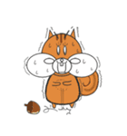 小さな動物さん・冬（個別スタンプ：14）