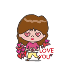 MEYA and her family（個別スタンプ：21）