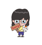 MEYA and her family（個別スタンプ：38）