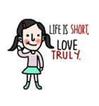 Life is short. : Sakura（個別スタンプ：6）