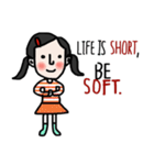 Life is short. : Sakura（個別スタンプ：7）