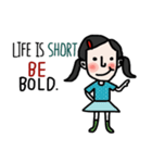 Life is short. : Sakura（個別スタンプ：23）