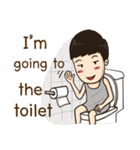 What are you doing？ (EN)（個別スタンプ：10）