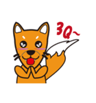 small fox（個別スタンプ：8）