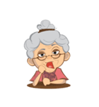 Nekima grandma (nenek kita bersama)（個別スタンプ：5）