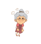 Nekima grandma (nenek kita bersama)（個別スタンプ：9）