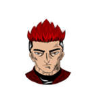 Man of the red hair！！（個別スタンプ：1）