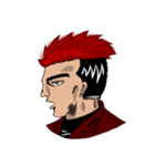 Man of the red hair！！（個別スタンプ：13）