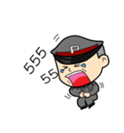 Police little lovely（個別スタンプ：26）