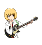 エレキギター女子R1（個別スタンプ：1）