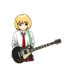 エレキギター女子R1（個別スタンプ：2）