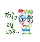 Mr. Koro. Love balloon ！！ ^_^（個別スタンプ：26）