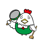 A chicken life（個別スタンプ：4）