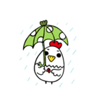 A chicken life（個別スタンプ：7）