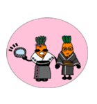 carrot society（個別スタンプ：22）