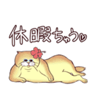 漫画で猫のなーさん。（個別スタンプ：39）