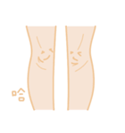 Let Knees Do The Talking（個別スタンプ：4）