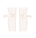 Let Knees Do The Talking（個別スタンプ：6）