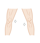 Let Knees Do The Talking（個別スタンプ：28）