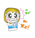 Hello！ My name is KAZUKI.^^（個別スタンプ：8）