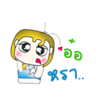 Hello！ My name is KAZUKI.^^（個別スタンプ：9）