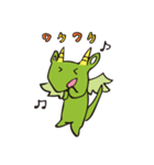 Friendly Dragon daily（個別スタンプ：3）