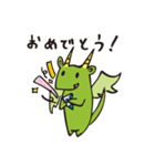 Friendly Dragon daily（個別スタンプ：11）