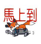 Little orange Fox（個別スタンプ：31）