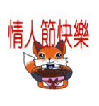 Little orange Fox（個別スタンプ：32）