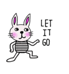 Bunny, I did it my way.(English version)（個別スタンプ：2）