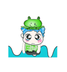 Hello my name is Hikaru. Love frog.（個別スタンプ：3）