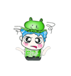 Hello my name is Hikaru. Love frog.（個別スタンプ：18）