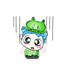 Hello my name is Hikaru. Love frog.（個別スタンプ：20）