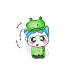 Hello my name is Hikaru. Love frog.（個別スタンプ：22）