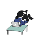 Orca Orca ！（個別スタンプ：21）