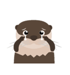 Busy Otter（個別スタンプ：7）