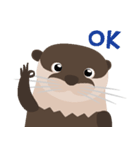 Busy Otter（個別スタンプ：10）