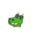 Crocodile Green 2（個別スタンプ：22）