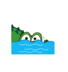 Crocodile Green 2（個別スタンプ：24）