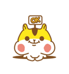 Gold mouse life（個別スタンプ：10）