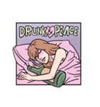 AsB - 133 Drunk with You！（個別スタンプ：28）