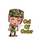 Grace The Cute Soldier（個別スタンプ：13）