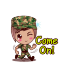 Grace The Cute Soldier（個別スタンプ：23）