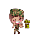 Grace The Cute Soldier（個別スタンプ：27）
