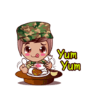 Grace The Cute Soldier（個別スタンプ：31）