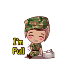 Grace The Cute Soldier（個別スタンプ：32）