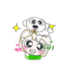 Mr. Richu. Hi！ ^__^ I love dog.（個別スタンプ：19）