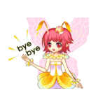 Little Flower Fairy（個別スタンプ：3）