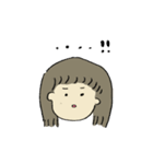 女スタンプ（個別スタンプ：3）