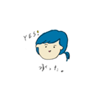 女スタンプ（個別スタンプ：13）